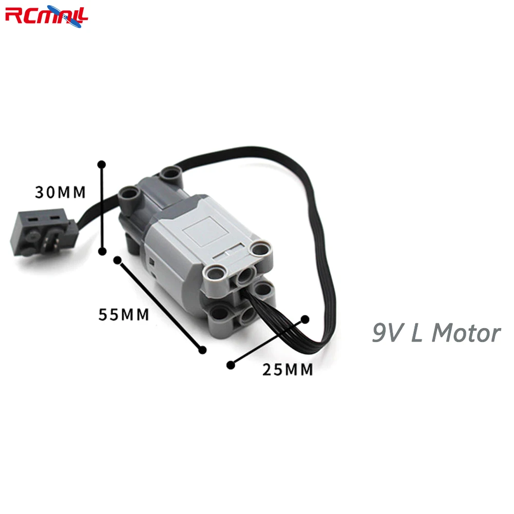 10 Uds 88003 L Motor MOC Kit de funciones de potencia bloques de construcción PF ladrillos