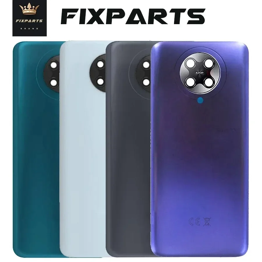 New For Xiaomi Poco F2 Pro Back Cover Glass Case Rear Housing Door For M2004J11G Battery Cover Replacement