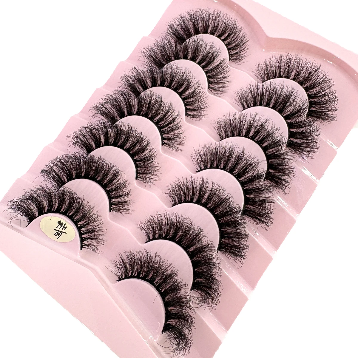 HBZGTLAD 7 Paar Wimpern 3D Nerzwimpern Dick & Flauschig Weiche Wimpernverlängerung Natürliche Falsche Wimpern Make-up Nerzwimpern – Detail 8