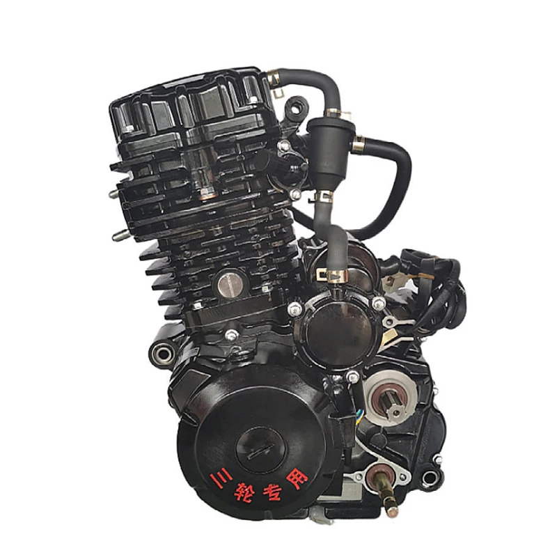 Motorcycle engine 350 water-cooled + air-cooled horizontal bar four-stroke