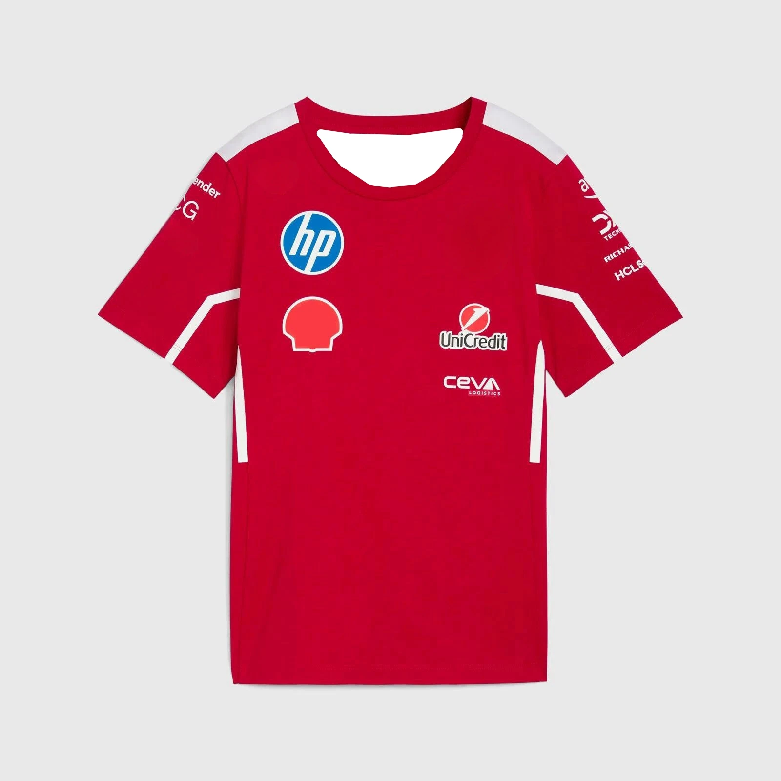 Scuderia 2025 F1 Hamilton Team Charles Leclerc T-shirt 2025  jersey Formula One racing suit T-shirt