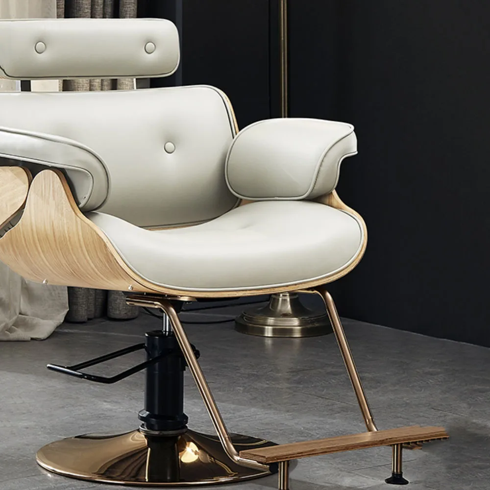 Modern Portable Barber Chair Luxury Trendy Simple Ergonomic Salon Chair Beauty Design Silla De Barbero Salon Furniture