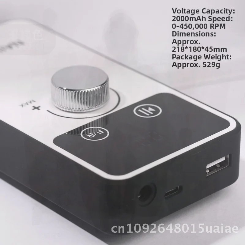 プロ用電動ネイルポリッシャー ポータブル電源内蔵 マニキュアペン 角質除去 サロン用コクーンネイルリムーバー