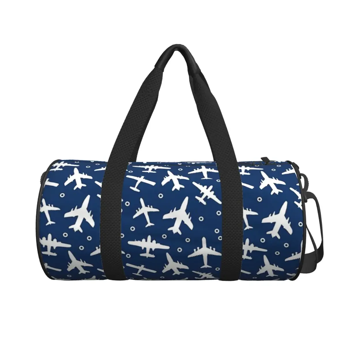 

Сине-белые аэроплиты с силуэтом, большая спортивная сумка, водонепроницаемая дорожная сумка, сумки для фитнеса