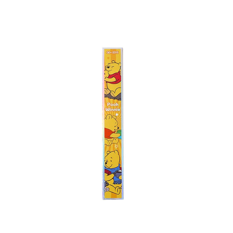 Imagem -05 - Disney Pooh Urso Imprensa Gel Canetas Ferramenta de Aprendizagem do Aluno 0.5 Black School Office Supply Presente Atacado Papelaria Kawaii 18 Pcs 36 Pcs