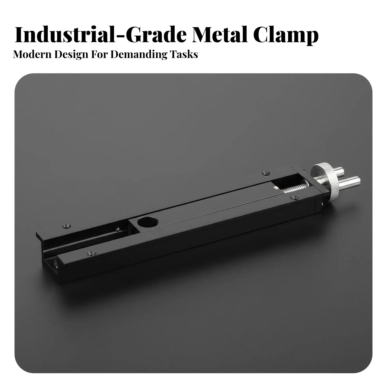 Carpentry Tail Vise Exact Engineered Quick Release Carpentry Vise Quick Release Bench Clamp CNC Machined for Garage