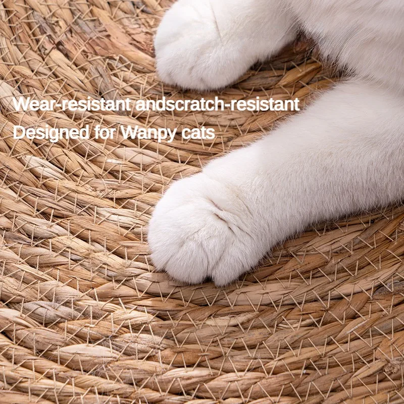 Cat Scratcher Rattan Mat Board Cat Scratch for Sharpen Nails Scraper Cats Tree Cat scratching post Sofa Mats Furniture Protector