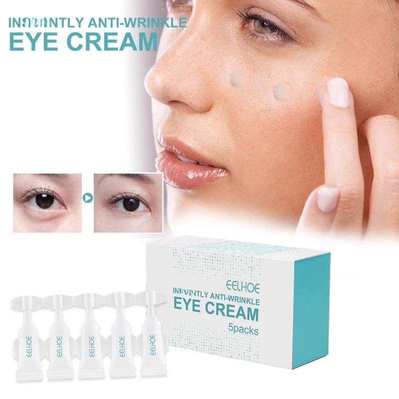 

Instant Anti wrinkle eye cream deep care fade fine lines Dark Circles remove Eye Bags Aging moisturize firming skin care cream