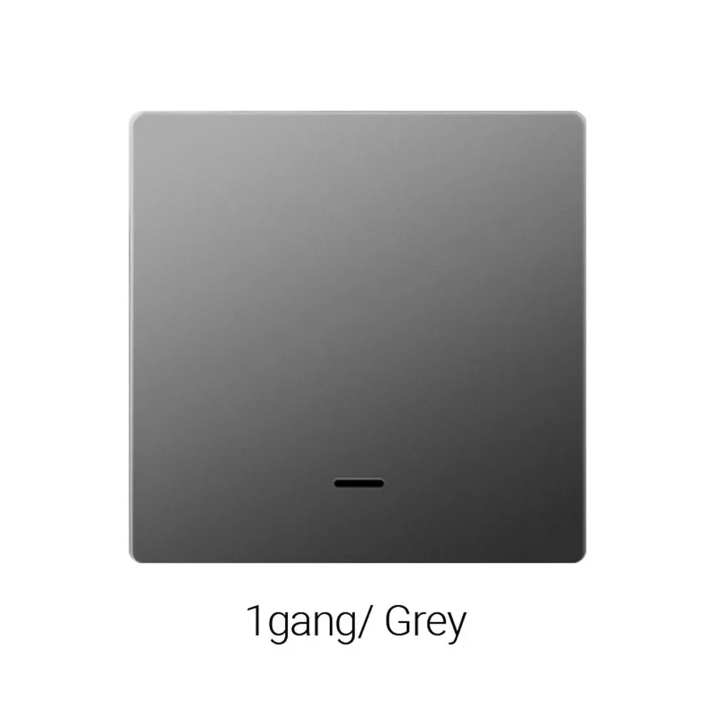WiFi Smart Glass Panel Switch with Touch Control For Remote Lighting 2 4GHz WiFi No Power Supply Installation Required
