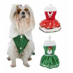 Winter Christmas Snowman Dog Clothes Costumes for Dogs Pet Party Clothes Warm Cat Soft Jacket Hoodie Outfit Party Clothing