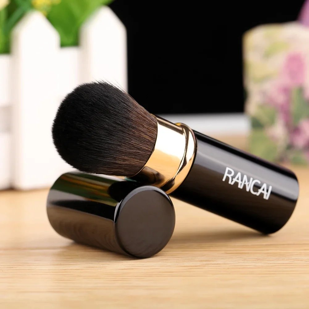 1pcs Retractable Makeup Brushes Soft Fluffy Powder Foundation Blending Blush Face Kabuki Cosmetics Brush Make Up Acceessories