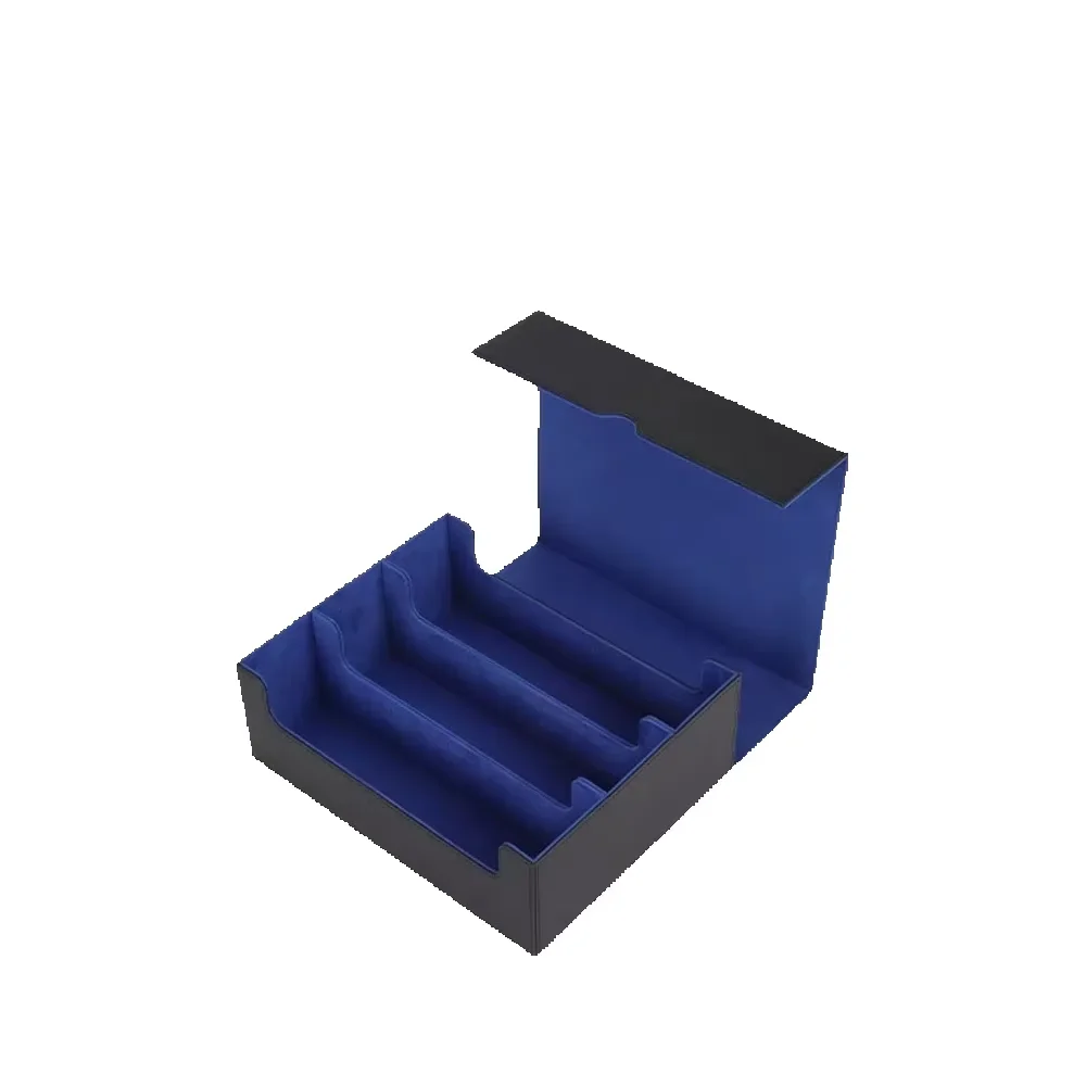 Large High-quality Three Row Box 1800+mtg Three Lane Card Box Promotion Gift Game Card Brick Partition Board