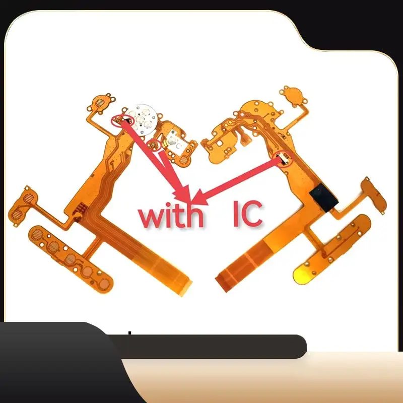 

1PCS Repair Parts Rear Cover Button FPC Flex Cable For Nikon D600 D610 Replacement With IC-T44C