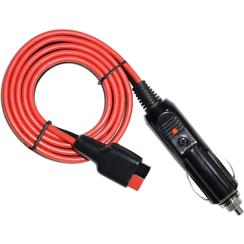 12V 24V 15A Car Cigarette Lighter Extension Cord 1M Socket Styling Charger Cable Female Socket Plug Car Accessories