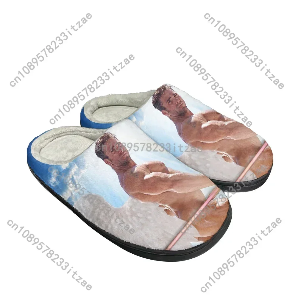 Hot Billy Herrington Fashion Cotton Custom Slippers Mens Women Teenager Plush Casual Keep Warm Shoes Thermal Comfortable Slipper