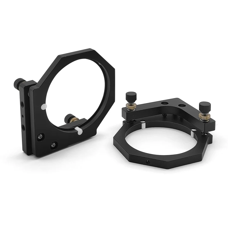 3 Inch/75mm Optical Lens Precision Frame - 2D Angle Fine Adjustment Table for Optical Experiment