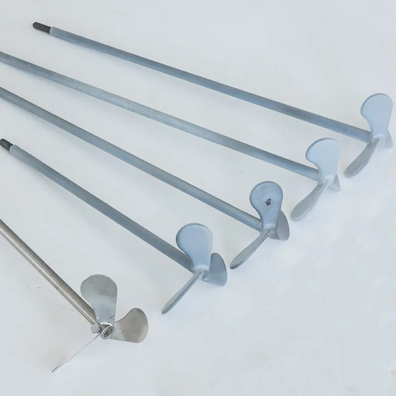 

Source manufacturer mixing blade stainless steel vertical dosing mixing machine blade three-blade mixing shaft paddle impeller