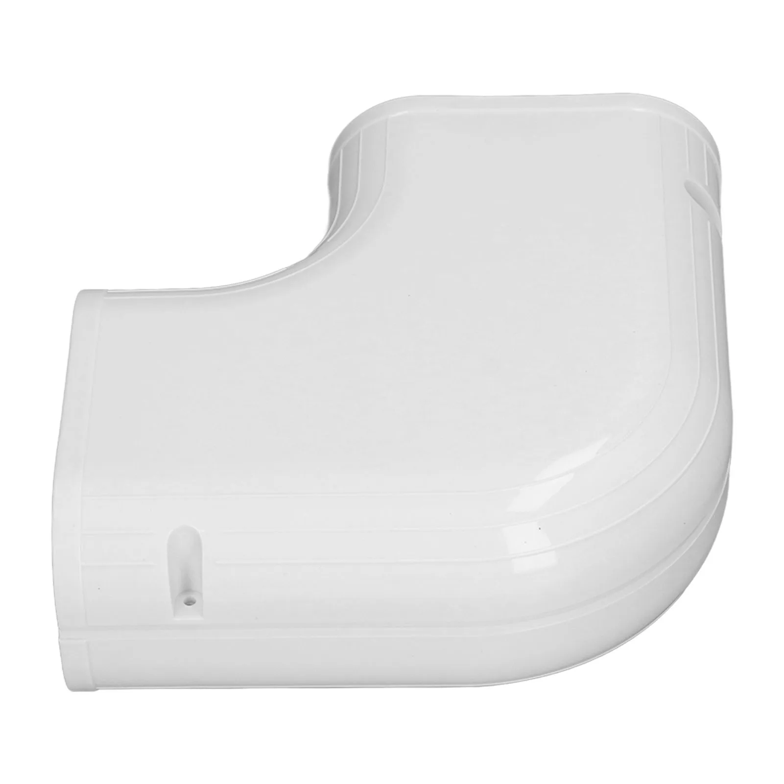 Flat Elbow Line Cover AC Tubing Cover Practical Paintable Sturdy Good  PVC Decorative for Mini Split Air Conditioner