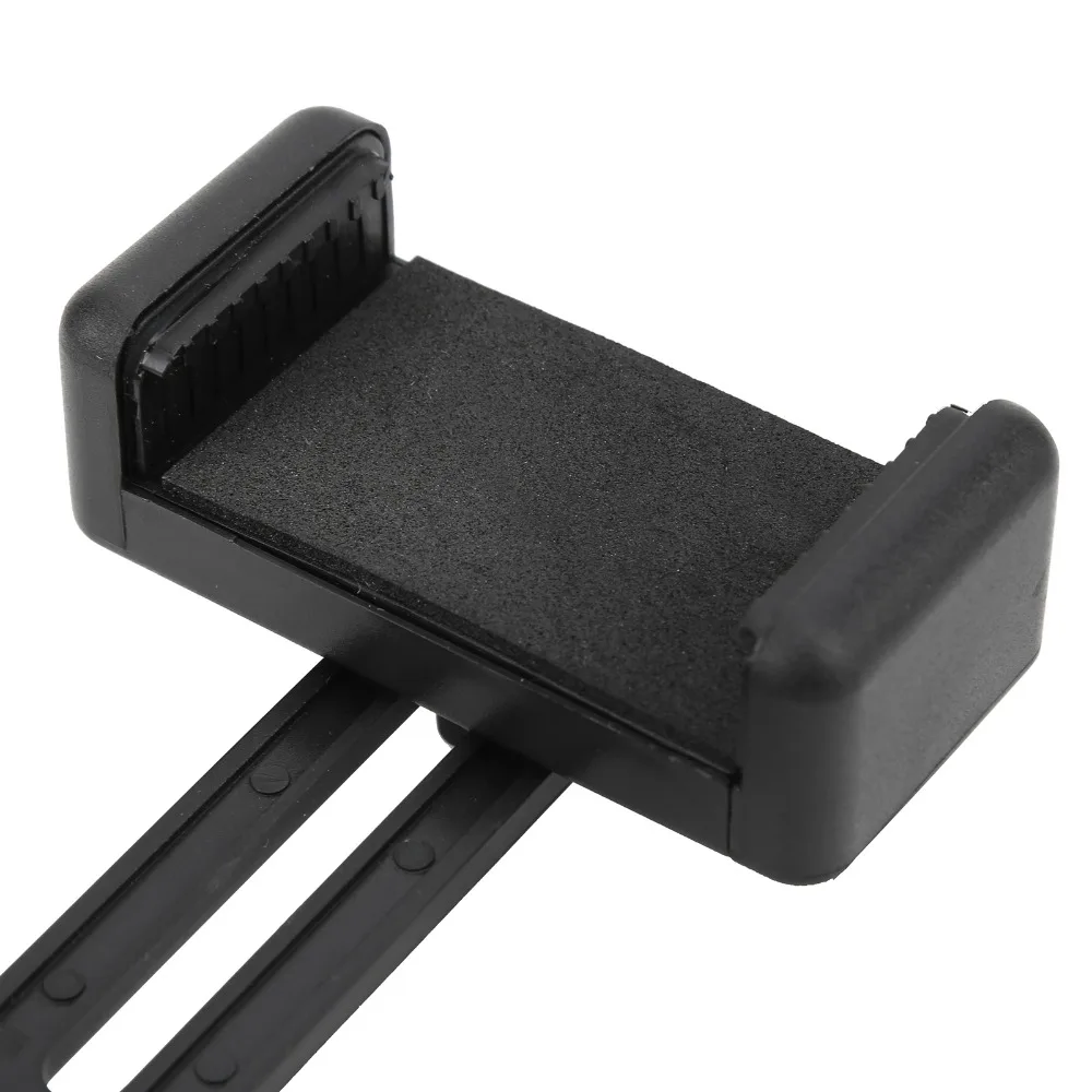2 Pcs Durable Plastic Telescope Phone Adapter Lightweight Black Phone Mount Holder Universal Mount Microscope Accessories