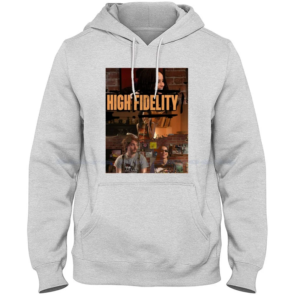 

Высококачественный плакат Hulu, толстовка с капюшоном из 100% чистого хлопка, футболка High Fidelity Hulu Hulu TV Shows Zoe Kravitz