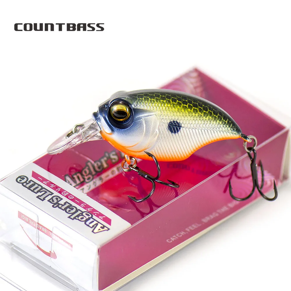 Countbass Wobbler 38 mm 1-1/2 Zoll 43 mm 1-3/4 Zoll 48 mm 1-7/8 Zoll Angelköder Stecker Wobble Fishing Kunststoffköder Wobbler – Detail 35
