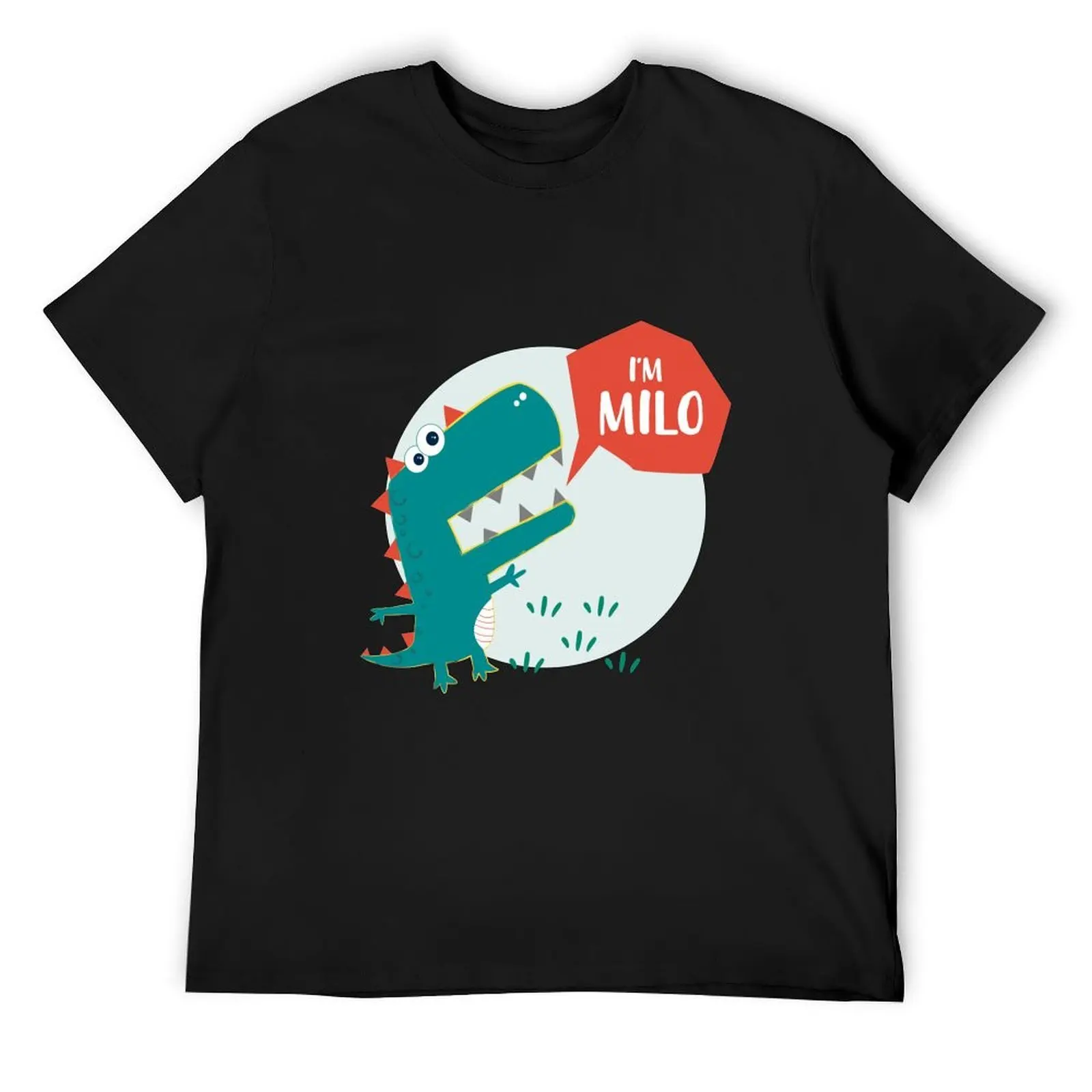 

Dinosaur Milo, gift for boys T-Shirt basketball graphic tees gifts for boyfriend for a boy mens graphic t-shirts big and tall