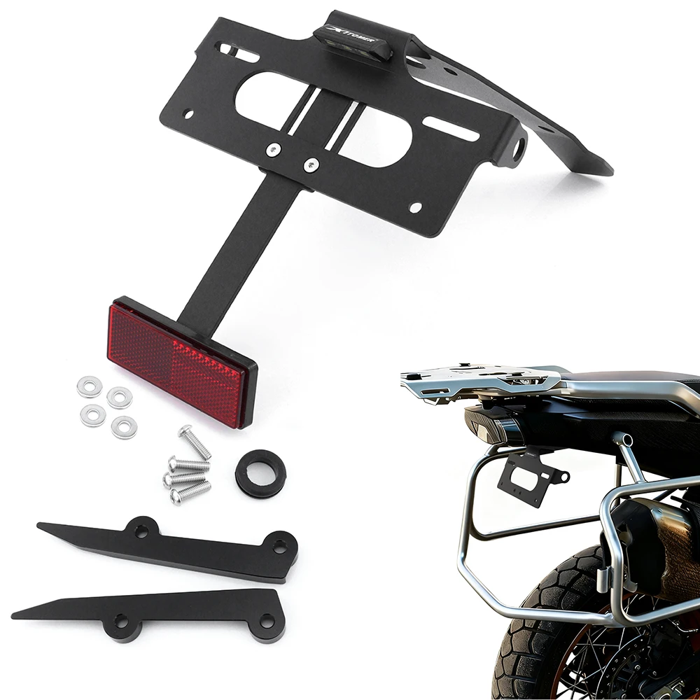 

Fit For CFMOTO 800MT Sport/ Touring/ Explore 2022 2023 2024 2025 Motorcycle Rear Tail Tidy License Plate Holder Bracket Aluminum
