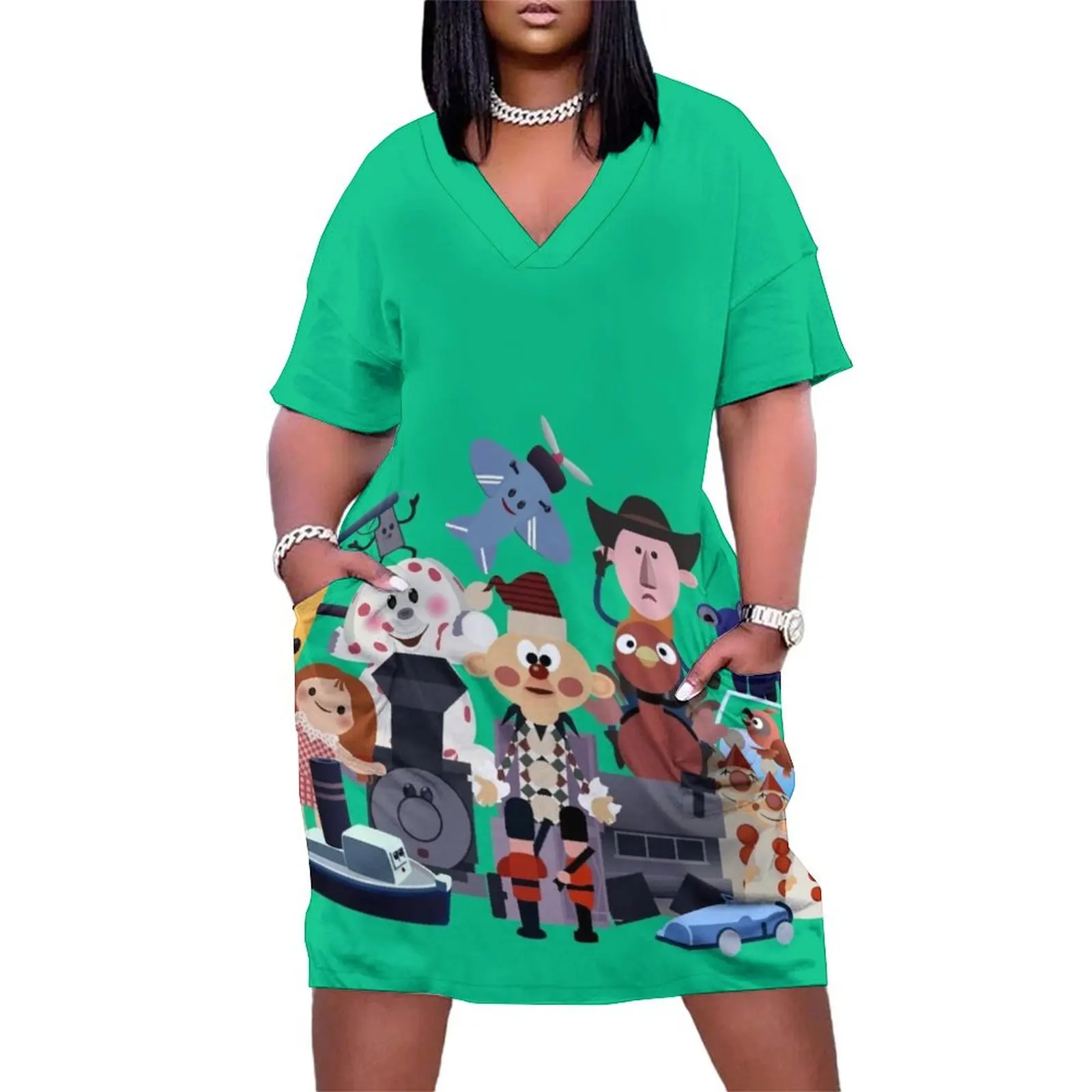 

Misfit Menagerie Loose Pocket Dress summer dress for women 2025 evening dress women dresses for women 2025