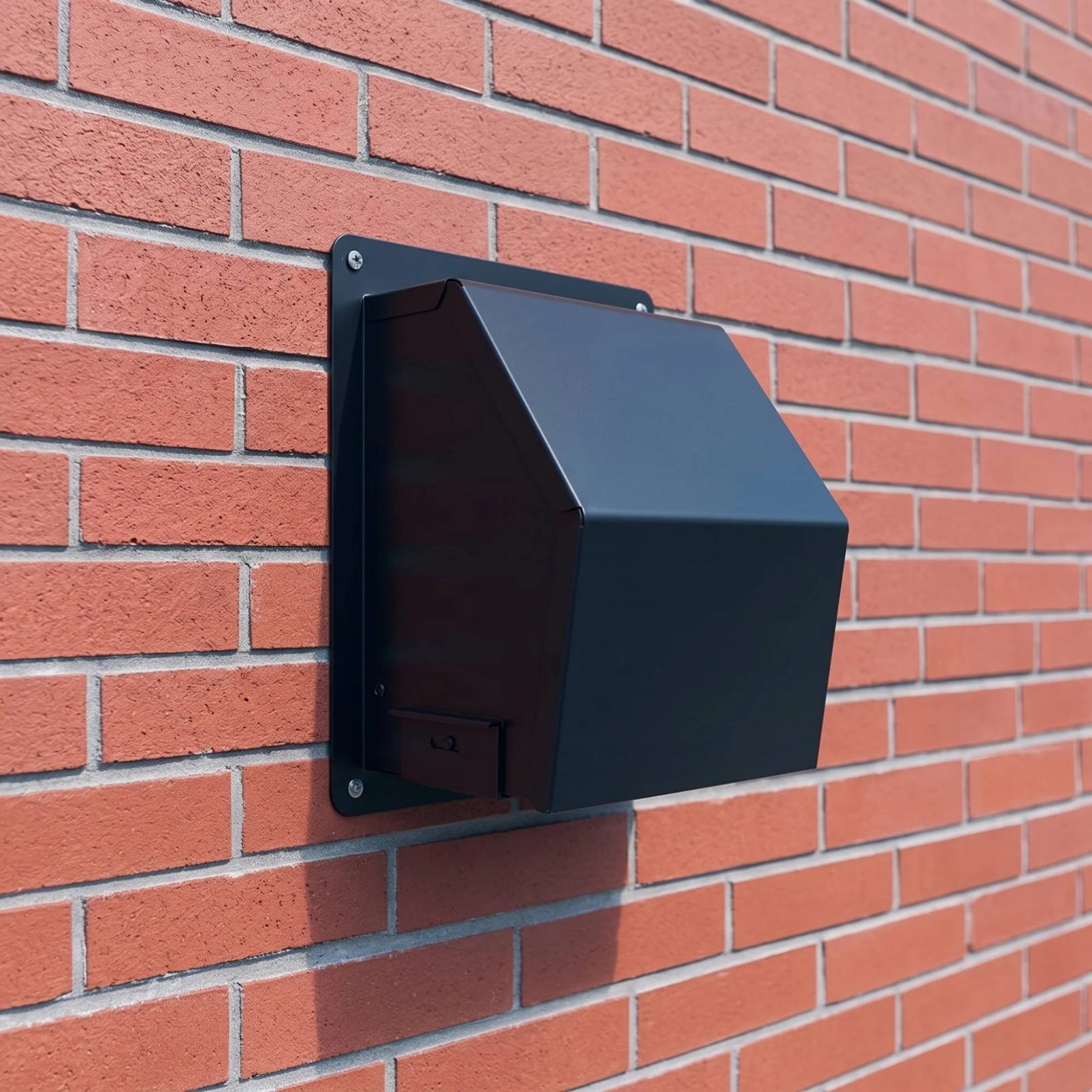 Wall Vent Hood with Flap Backdraft-Blocking Dryer Vent Cover Waterproof Windproof for Homeowners, Laundry Room