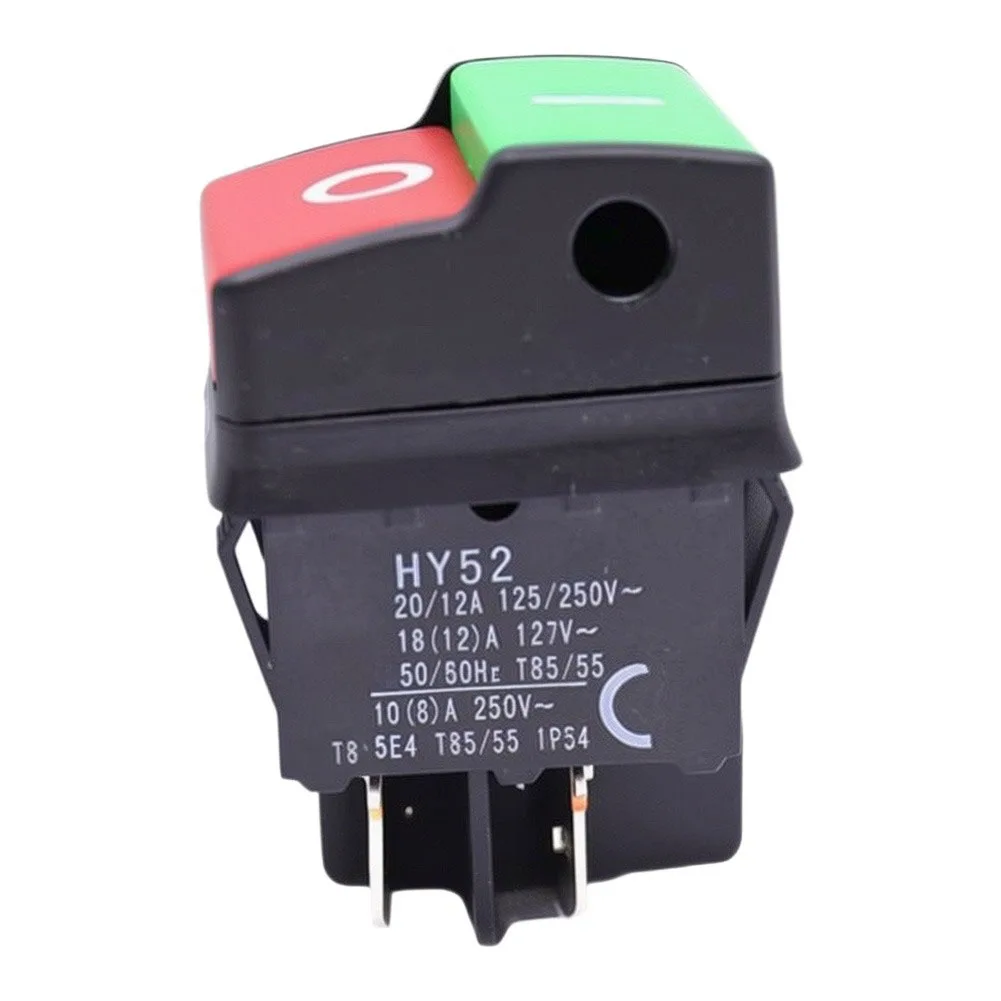 High Current Switch Car Wash Switch Long Lifespan Switch For Machines Switch 20 12A Current Capacity Easy-to-use Operation