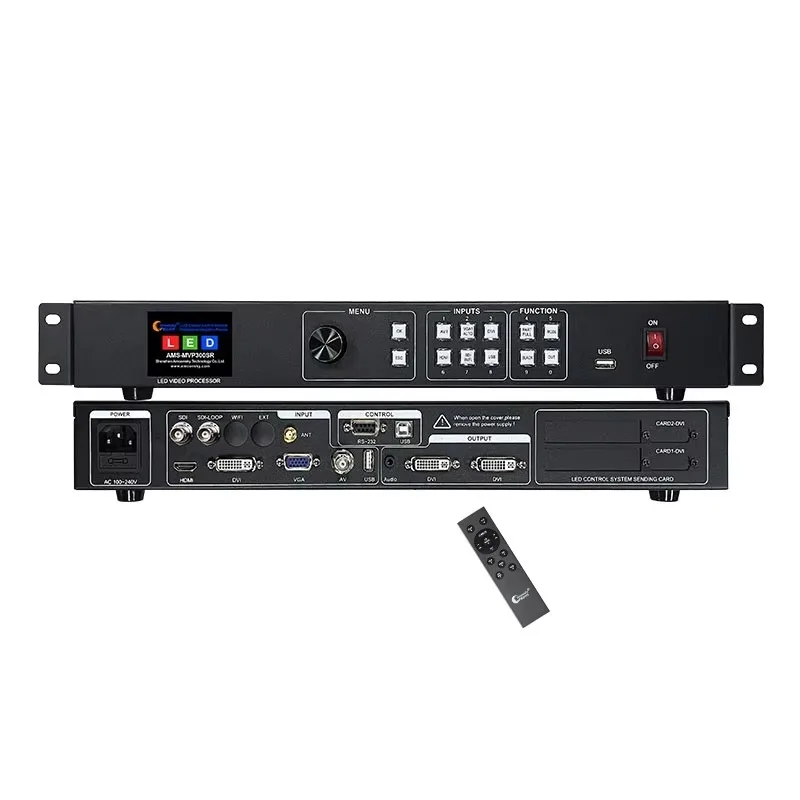 

Controlador De Pared De Video Amoonsky MVP300R With Remote Control Similar KS600 LVP300 Led Screen Controller for Indoor Panels