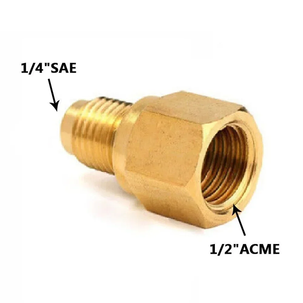 Air Conditioner Converter Adapter Internal Thread 1/4 External Thread Adapter High Quality Material and Strong Construction
