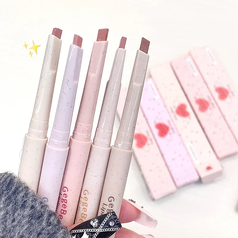 New Sweet And Soft Fog Lipliner Outlines The Lip Shape Lasting Not Easy To Fade Not Take Off Makeup For Lip Cosmetics Supplies