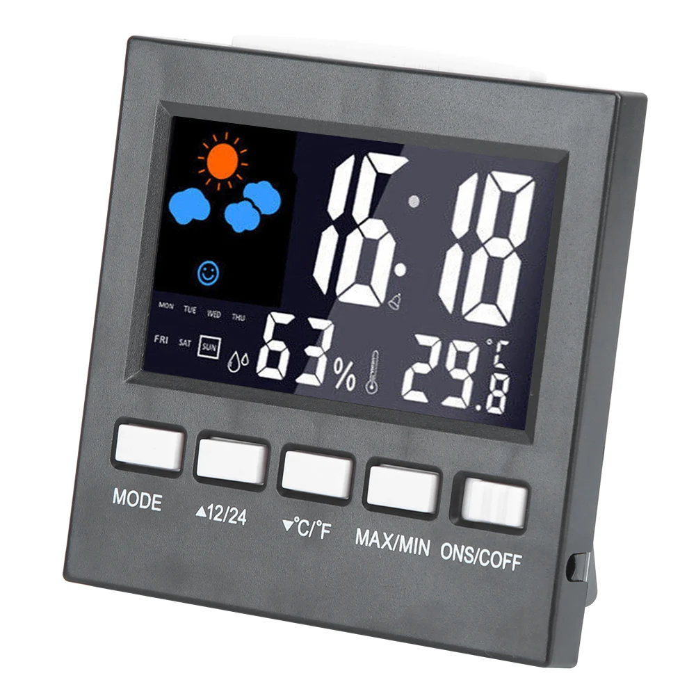 Digital Household Thermometer Hygrometer Air Temperature Humidity Tester Meter Gauge