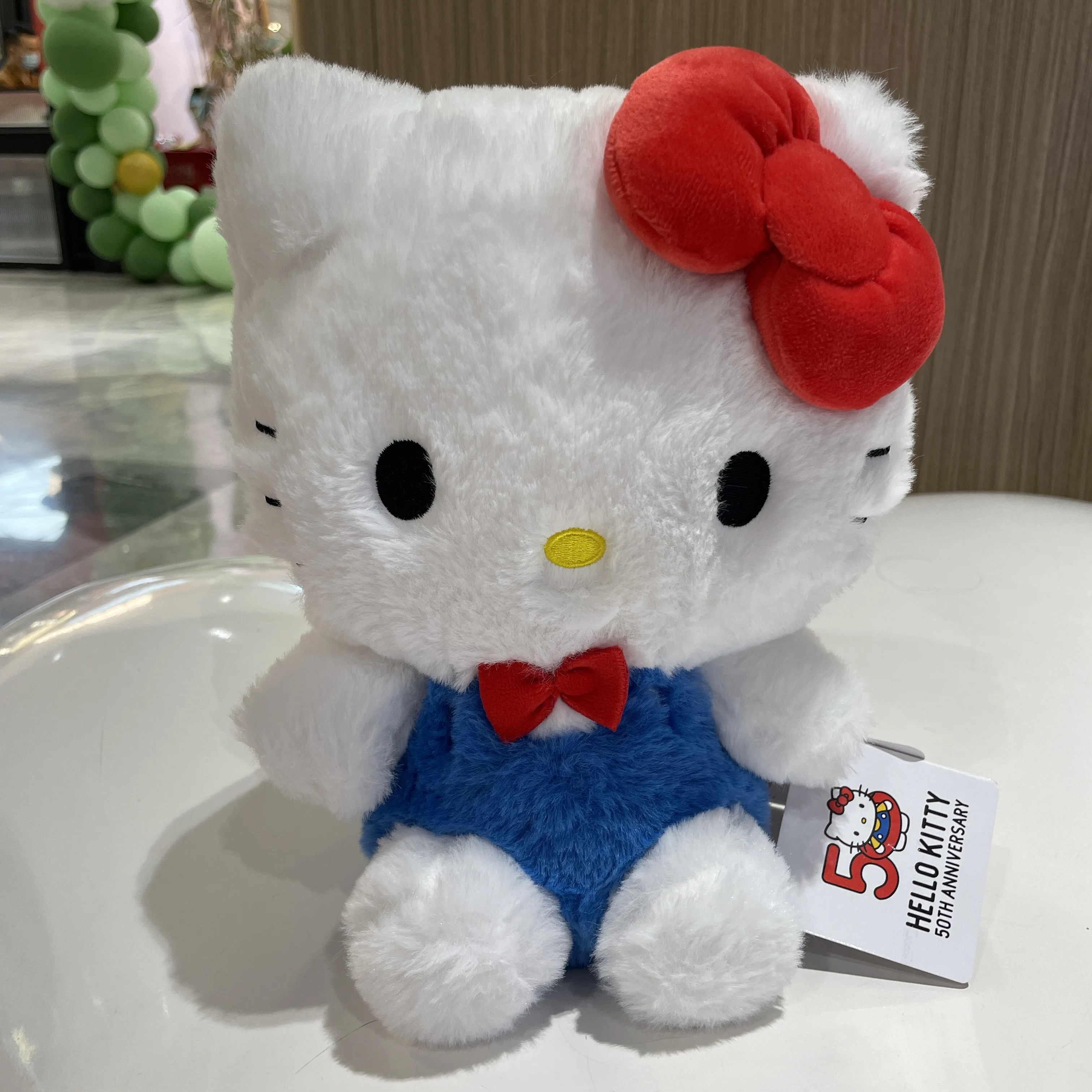 100% Genuine New Sanrio Hello Kitty Plush Toy 50th Anniversary Kuromi Melody Stuffed Dolls Children Birthday Christmas Gift