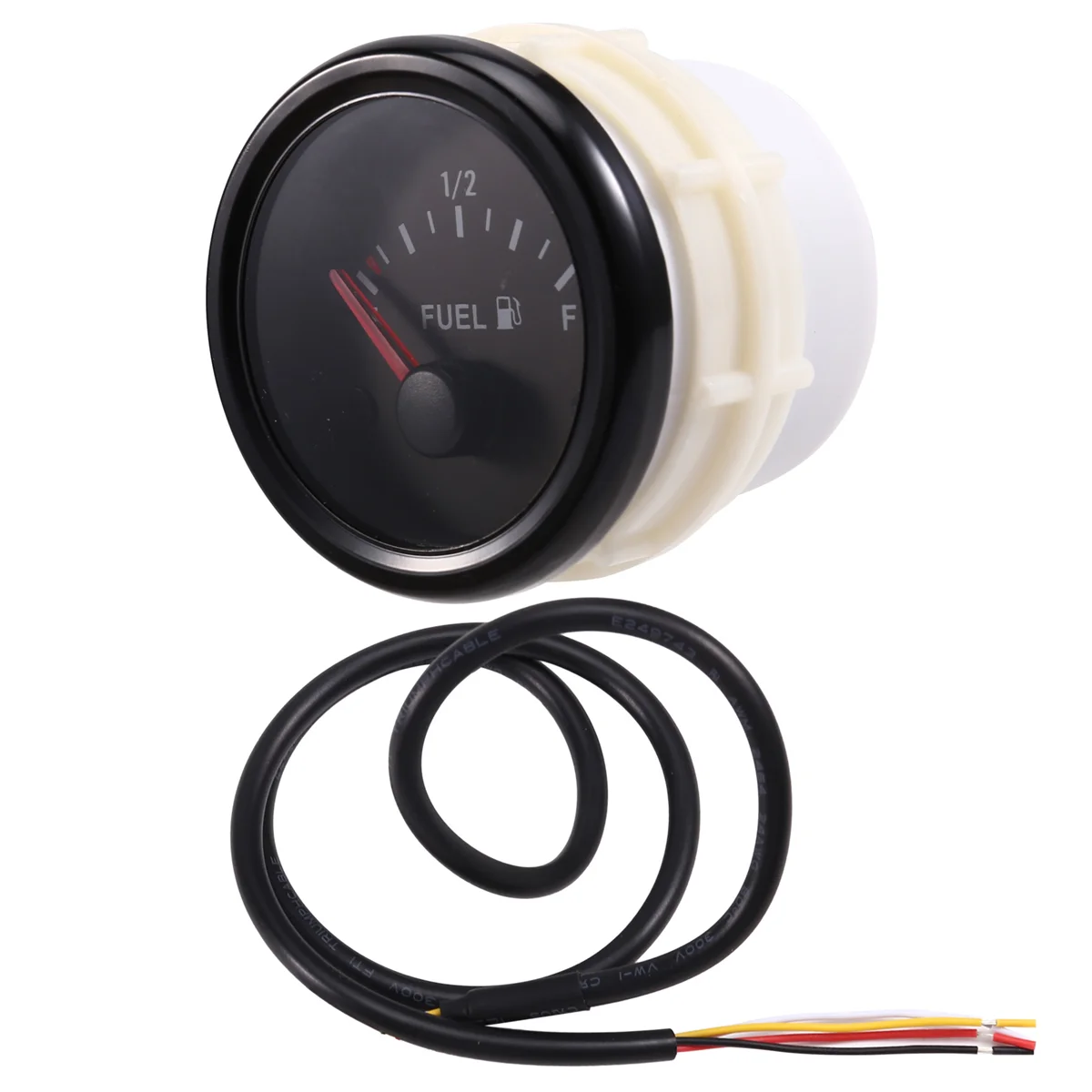 

A002 2-дюймовый универсальный комплект указателя уровня топлива, комплект указателя уровня топлива E-1/2-F со светодиодной подсветкой, счетчик топливного бака постоянного тока 12 В