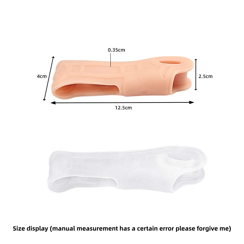 3Pieces Gel Stretcher Separators Silicone Big Toe Hallux Valgus Corrector Belt Recovery Training Exerciser Strap Toe Separator