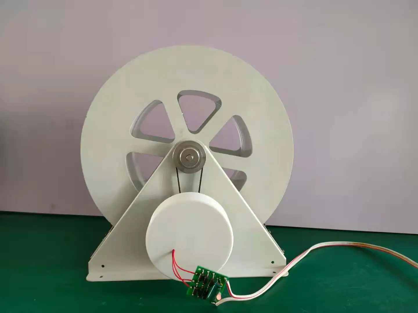 Water Wheel Type Water Wheel Hydroelectric Generator, Low Speed Disc Power Generation, Outdoor Feng Shui Wheel