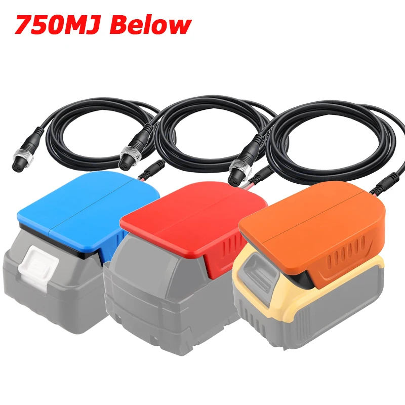 For Makita DeWalt Milwaukee 18V Battery Work for Daiwa/for Shimano 14.4V Tanacom 750 500 300 Seaborg 750MJ Electric Fishing Reel