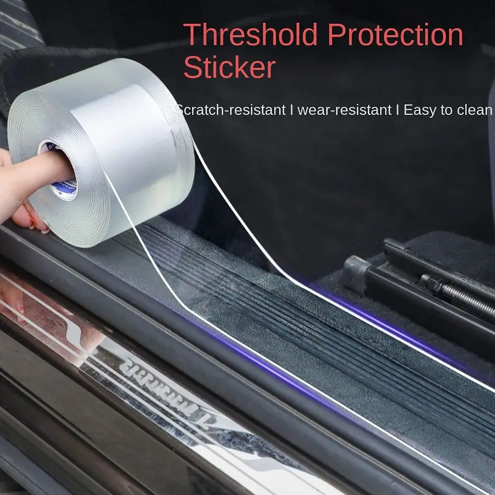 

3-5m Transparent Protective Film Anti Scratch Car-Styling Accessories Car Door Edge Sticker Invisibility Effect Car Door Tape