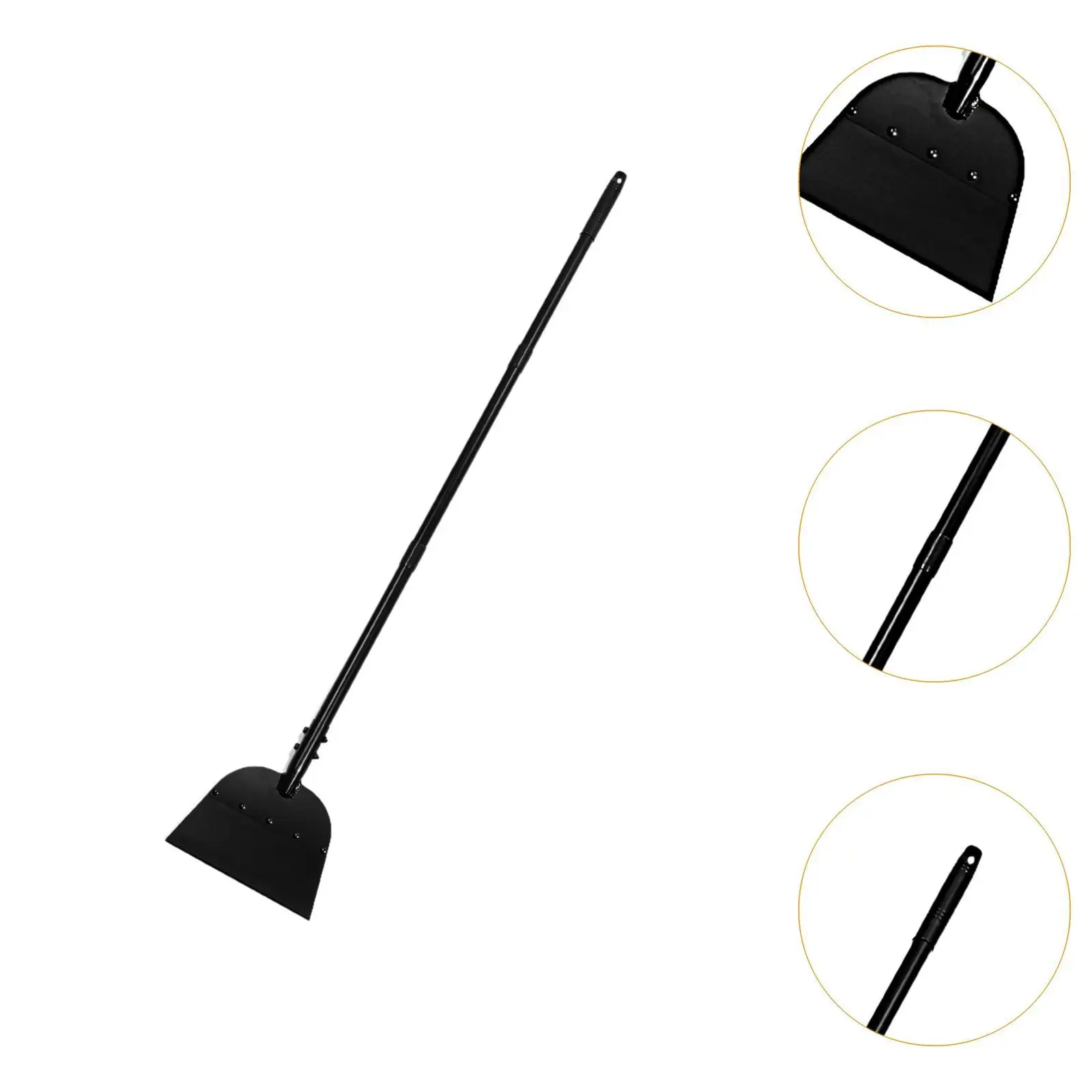 Wall and Floor Scraper Nonslip Cleaning Shovel Tool for Driveway Yard Stairs