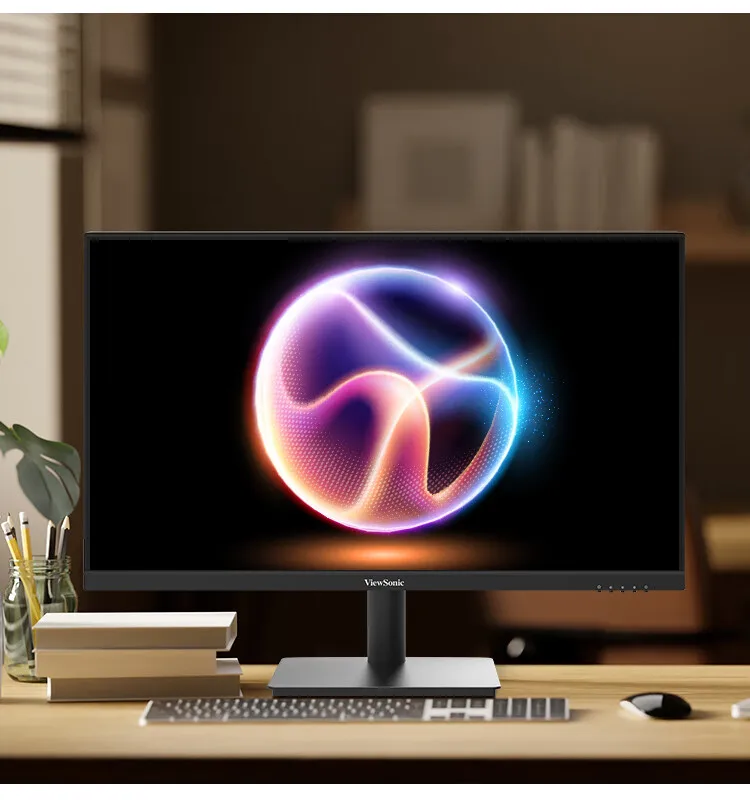 23.8-inch 4K Ultra HDR10 60HZ HDMI+DP IPS micro edge wide color gamut hardware low blue light display VIEWSONIC VA2462-4K-HD