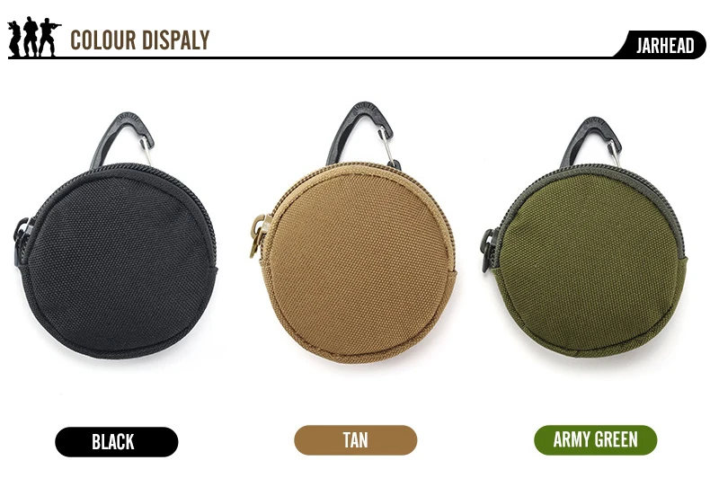 Taktische EDC Männer Schlüssel Brieftasche Tasche Outdoor USB Kabel U-Disk Kopfhörer Lagerung Tasche für AirPods Freebugs Kopfhörer schutzhülle – Detail 7