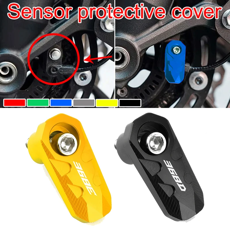 

Подходит для Zontes 368G 368E 368D 368M 368K 2025, аксессуары для мотоциклов, переднее и заднее колесо, датчик ABS, защитная крышка