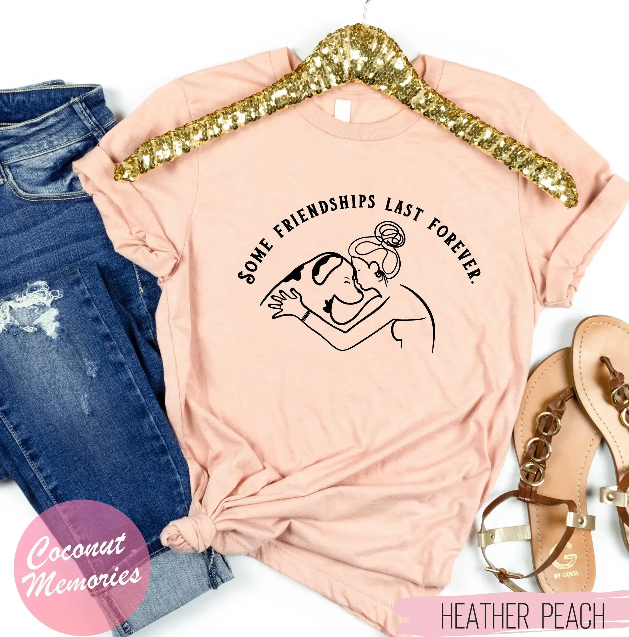 Футболка Some Friendships Last Forever Dog Mom Best Friend, я люблю свою леди, Национальный день