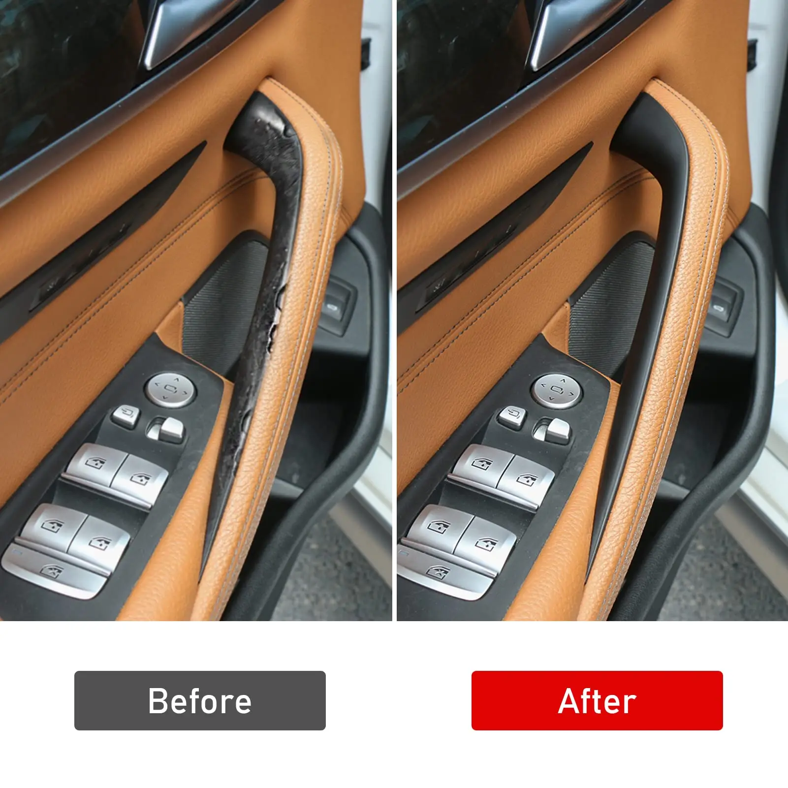 5 Series G30 G31 Snap On Car Door Handle Inner Cover For BMW G30 F90 M5 530i M Sport 540i Protective