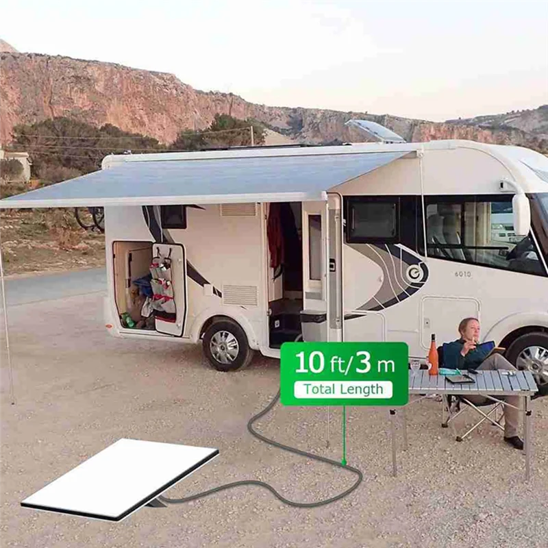 

A11F-For Starlink Mini DC Power Cable 10FT - Waterproof 12V-24V Car Power Supply For Trucks, Buses, Ships