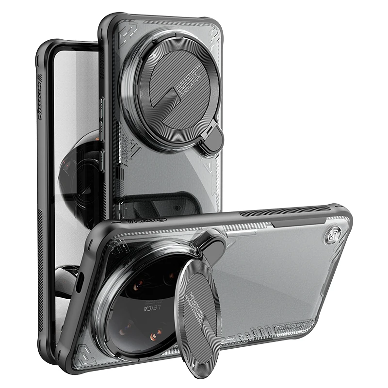 Nillkin for Xiaomi Mi 14 Ultra 5G Case iceblade Prop Lens clear tranparent Camera Protection Back Cover 14Ultra