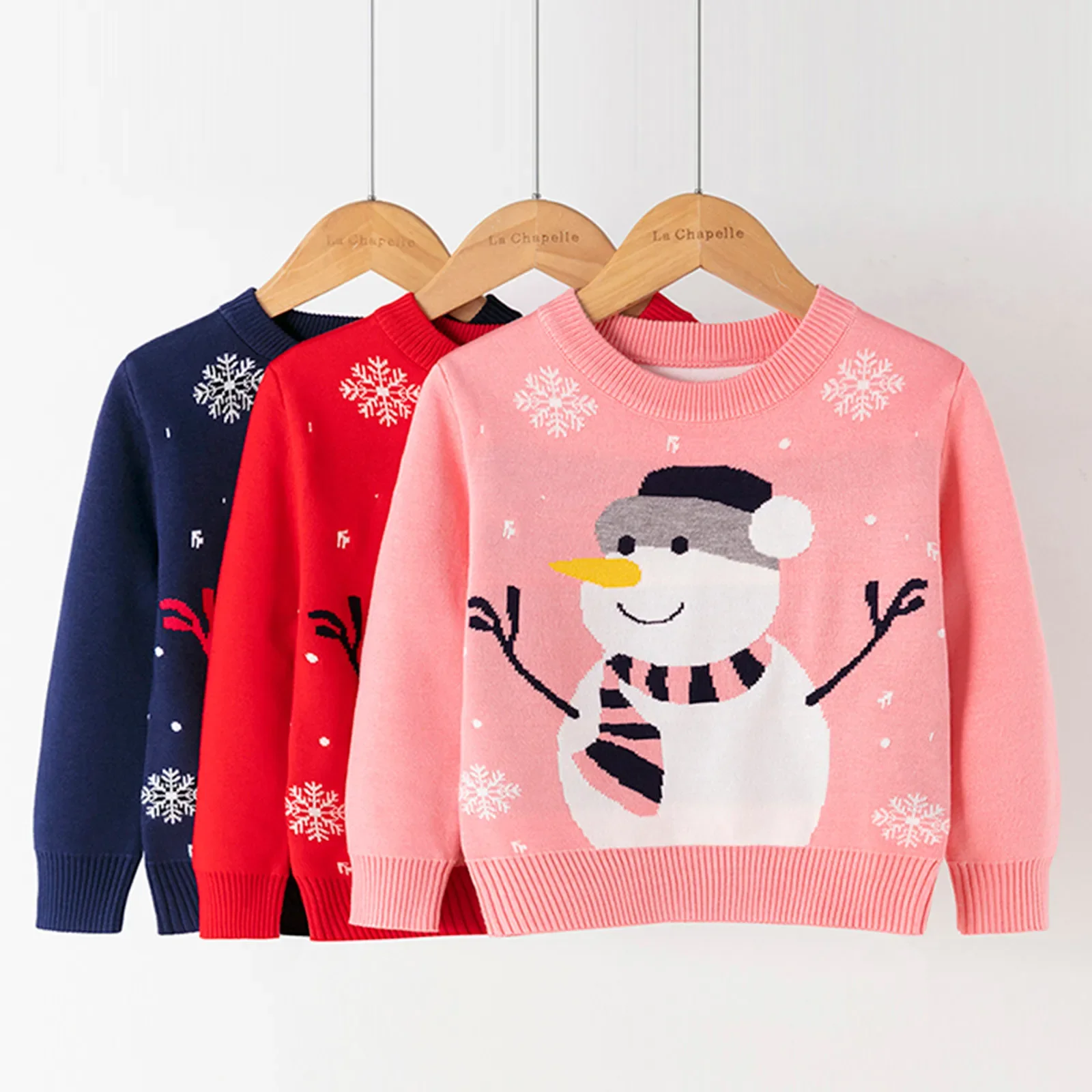 Girls Boys Christmas Cartoon Snowman Prints Sweaters Long Sleeve Toddler Boy Hoodie Kids Hoodie Toddler Boys Tan Sweater Vest