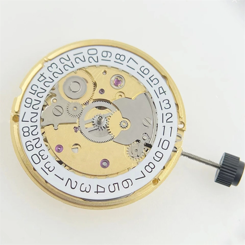 1pc Golden Single Calendar Mechanical Movement SW200-1 Replacement ETA 2824-2 Movement Watch Accessories